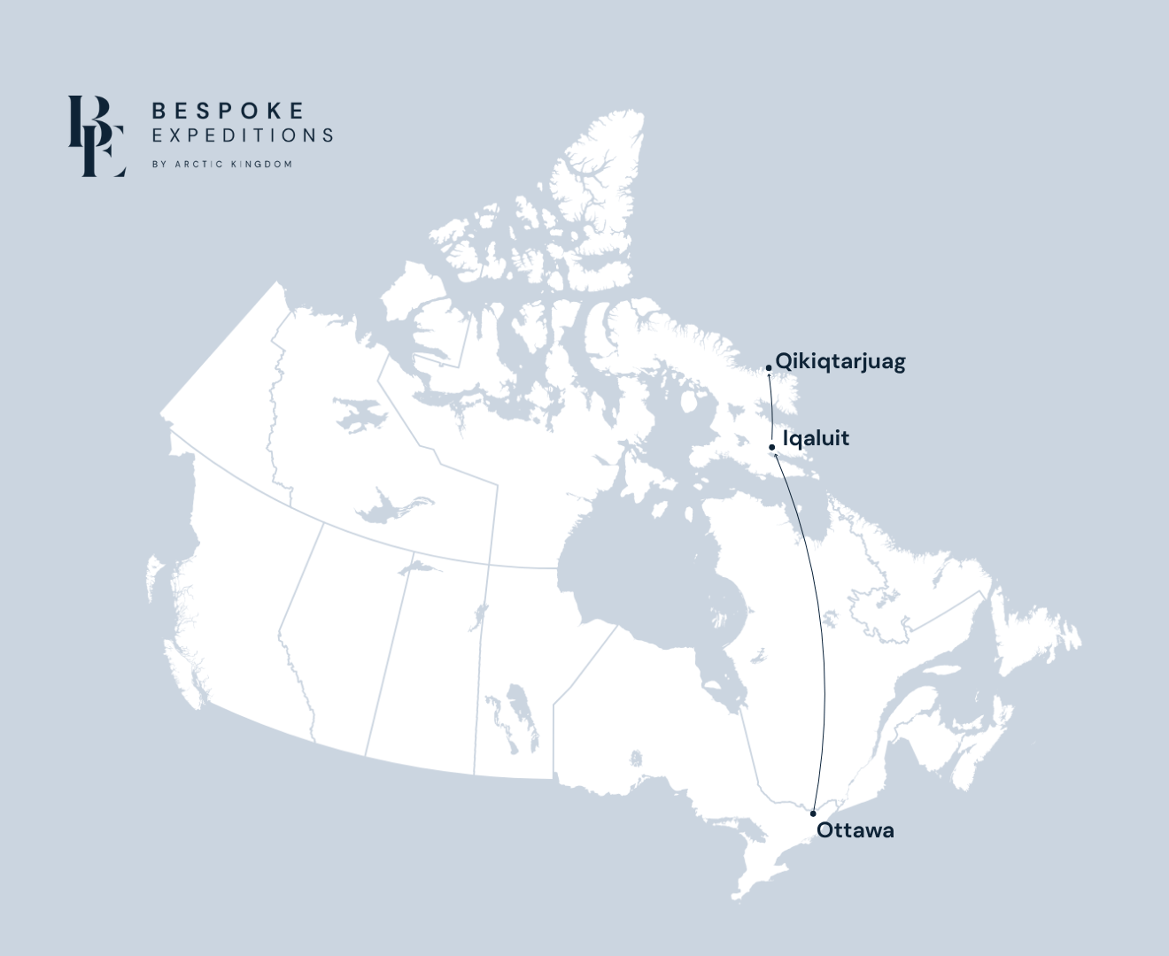 Ottawa-Iqaluit -Qik